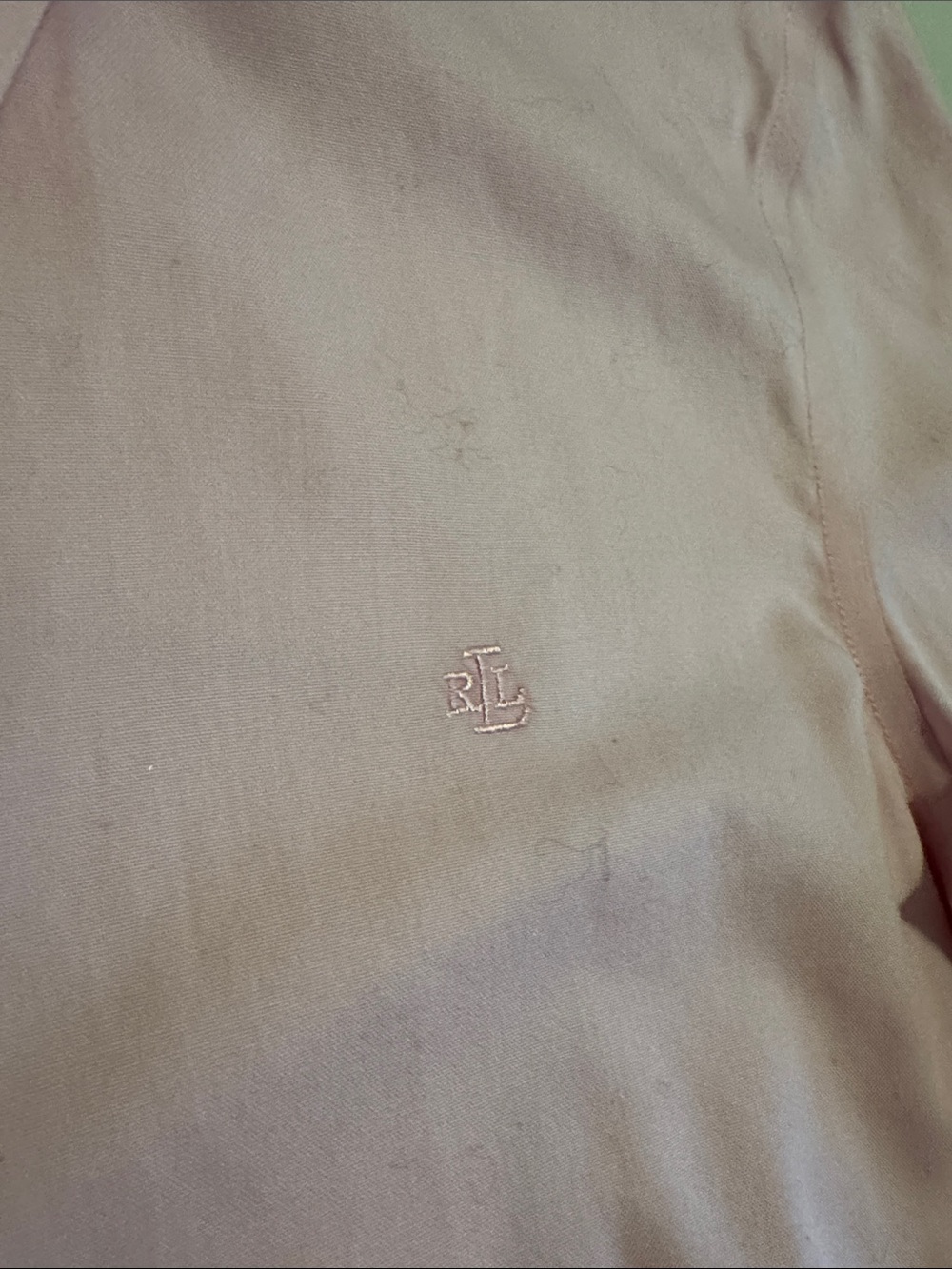 Ralph Lauren Light Pink Button-Down Dress Shirt - Picture 2 of 4